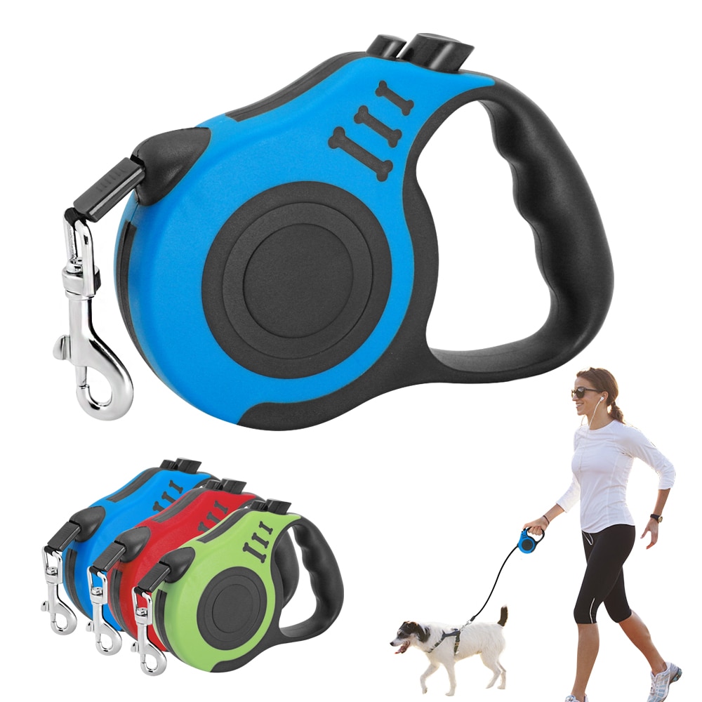 Locking Retractable Automatic Leash Paws Supply A Unique Pet Store