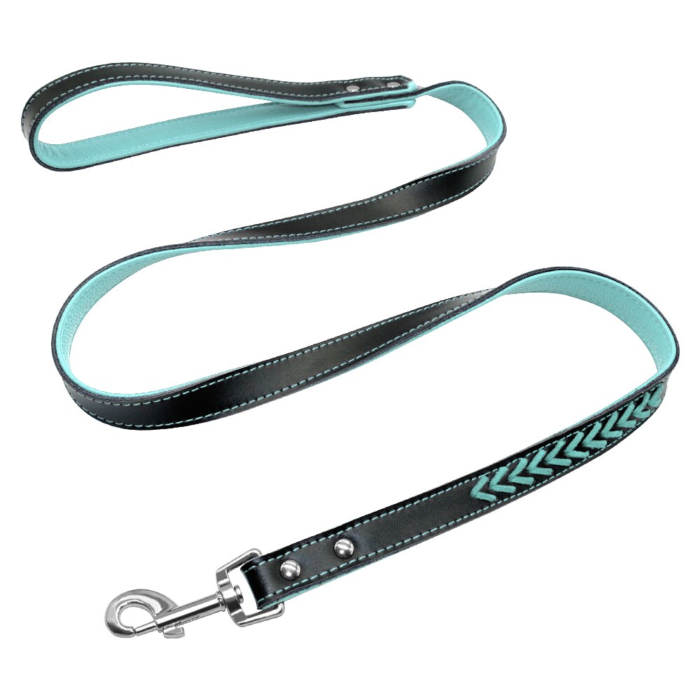 Soft Leather Dog Leash